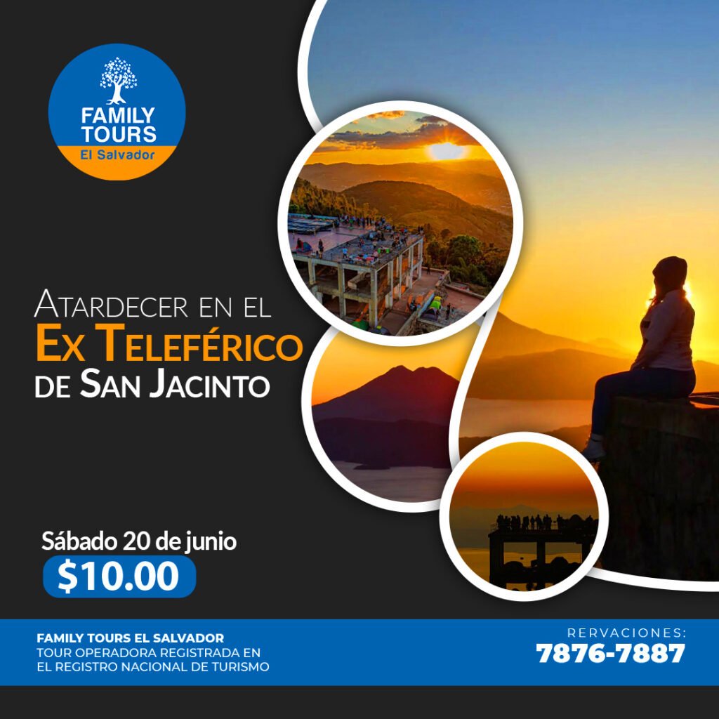 atardecer en el ex teleférico de san jacinto