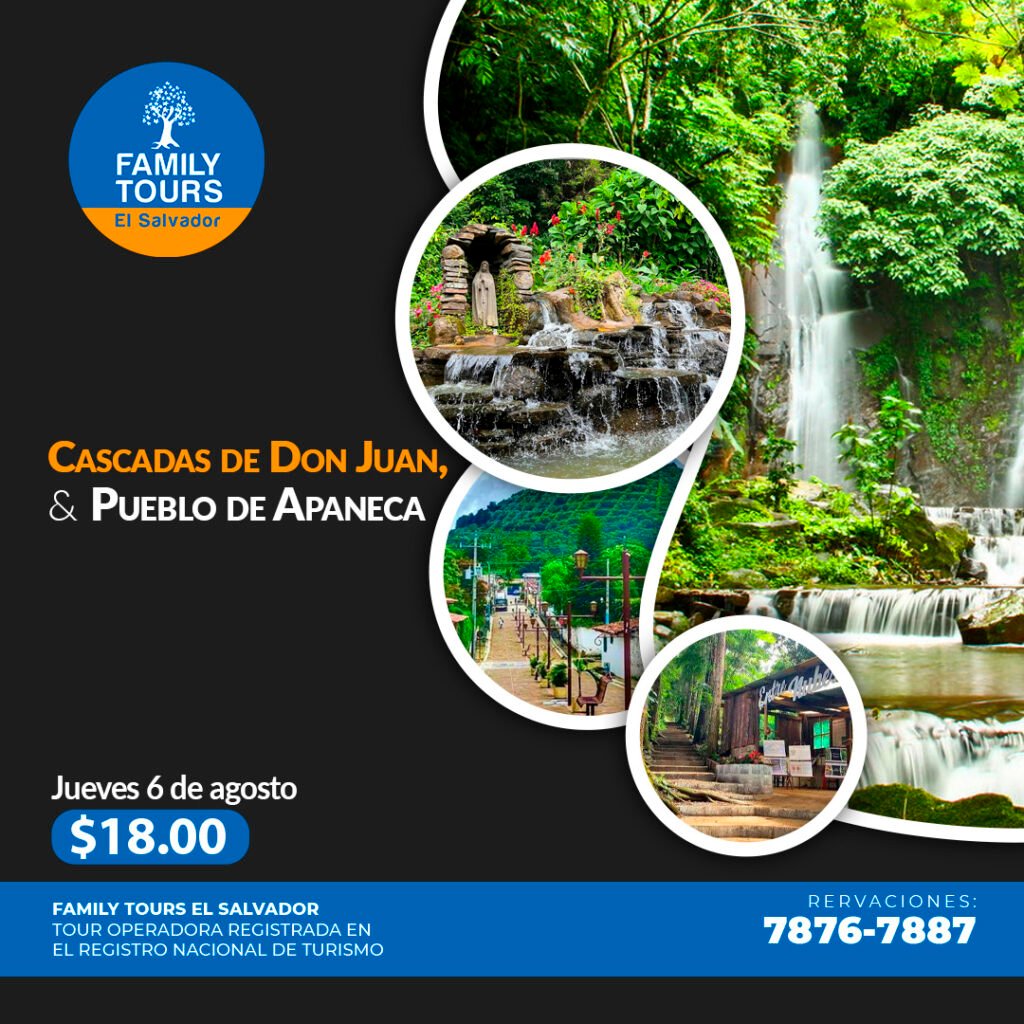 cascadas de don juan y pueblo de apaneca