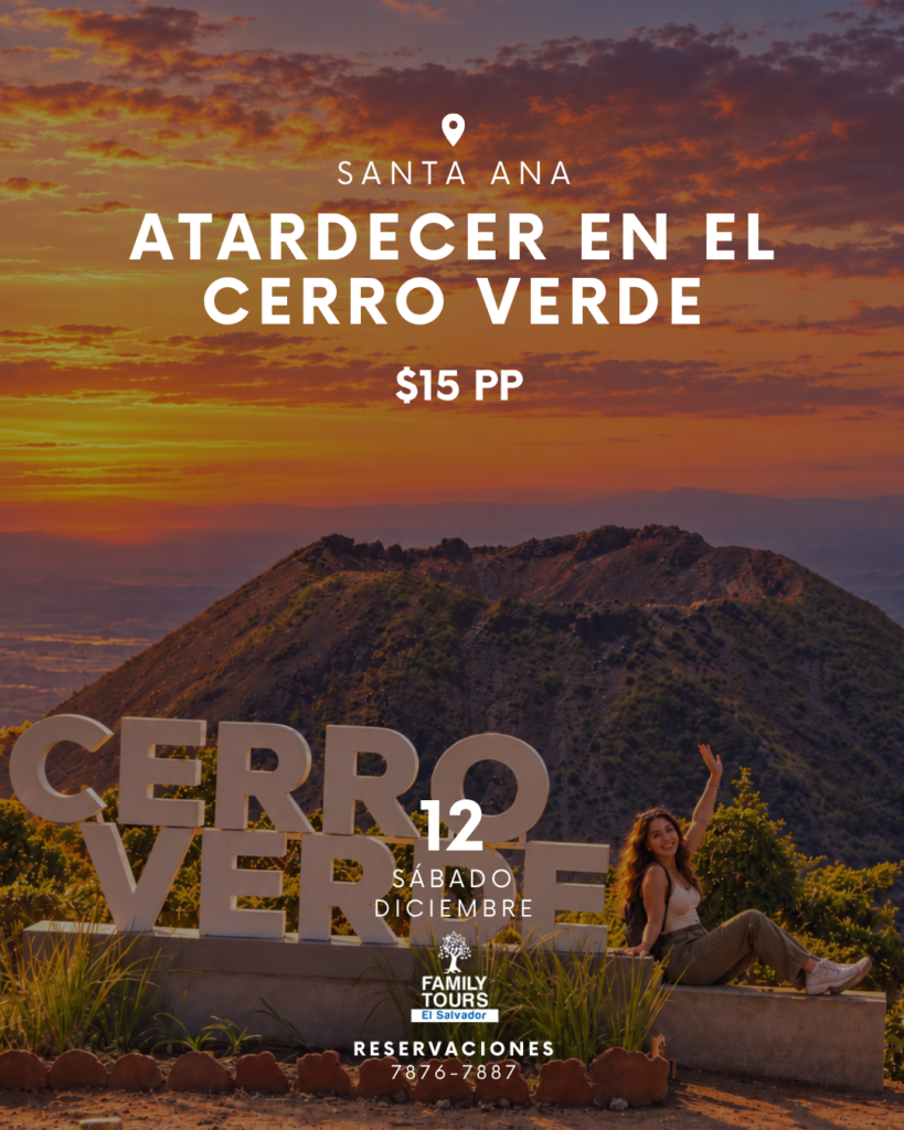 atardecer cerro verde